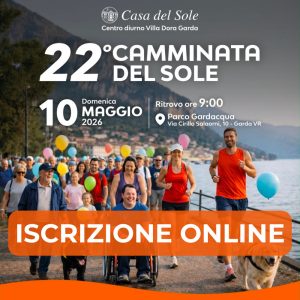 ISCRIZIONE 22a CAMMINATA SOLE GARDA