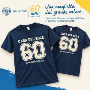 MAGLIETTA 60 ANNI CASA DEL SOLE