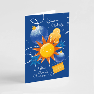 Biglietto Cartaceo Auguri Natale B41